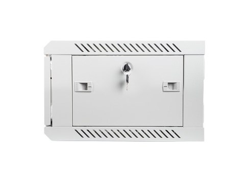 Szafa instalacyjna wisząca 19 cali 4U 600X450mm szara (drzwi szklane)
