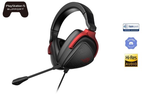 Słuchawki ROG Delta S Core Wired 7.1/MiniJack/Switch/PS4/PS5/Xbox/