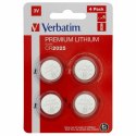 Verbatim Bateria litowa CR2025 3V 4szt 49532