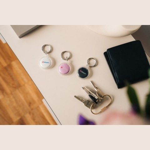 Verbatim My Finder Coin Bluetooth czarny biały fioletowy/black white purple - urządzenie do śledzenia 3szt MYFC-03BWP 32135