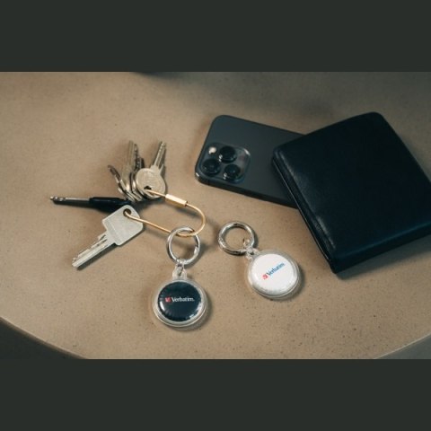 Verbatim My Finder Coin Bluetooth czarny biały/black white - urządzenie do śledzenia 2szt MYFC-02BW 32134