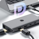 Stacja dokująca IB-DK4061-CPD 12w1,2xHDMI, PD 100W