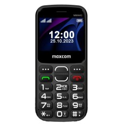 Maxcom Comfort MM443 ze stacją ładującą czarny/black