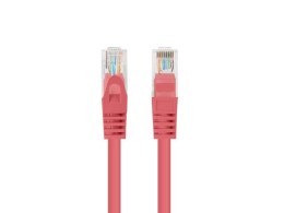 Patchcord kat.6 UTP 0.5M 10-pack fluke passed czerwony