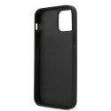 Guess GUHCP12LRSAVSBK iPhone 12 ProMax 6,7" czarny/black hardcase Saffiano Vintage Script