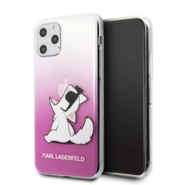 Karl Lagerfeld KLHCN58CFNRCPI iPhone 11Pro hardcase różowy/pink Choupette Fun