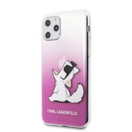 Karl Lagerfeld KLHCN58CFNRCPI iPhone 11Pro hardcase różowy/pink Choupette Fun