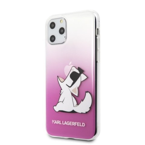 Karl Lagerfeld KLHCN58CFNRCPI iPhone 11Pro hardcase różowy/pink Choupette Fun