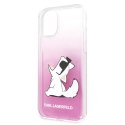 Karl Lagerfeld KLHCN58CFNRCPI iPhone 11Pro hardcase różowy/pink Choupette Fun