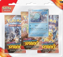 Karty Scarlet & Violet - Surging Sparks - 3-Pack Blister Quagsire