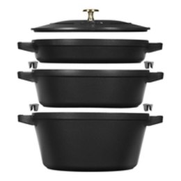 Garnek Zwilling La Cocotte Czarny Żeliwo 1 Części Ø 24 cm 1 kg 4,2 L (1 Sztuk)