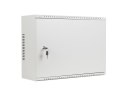 Szafa instalacyjna rack wisząca 19 cali 4u+3u 540x200 niskoprofilowa (złożona) szara
