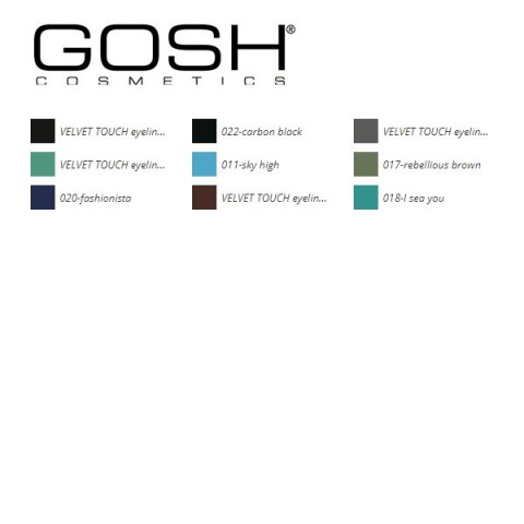 Eyeliner Velvet Touch Gosh Copenhagen (1,2 g) - 018-I sea you