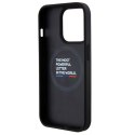 BMW BMHMP15X22NBCK iPhone 15 Pro Max 6.7" czarny/black hardcase Leather Carbon MagSafe