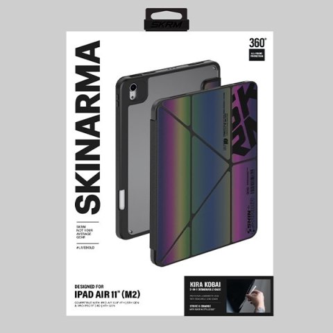 Skinarma etui Kira Kobai iPad Air 11" (M2/M3/5Gen/4Gen) hologram
