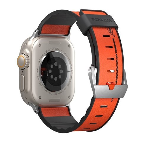 Skinarma pasek Spunk Apple Watch Ultra 1/2/3/4 49mm pomarańczowy/orange