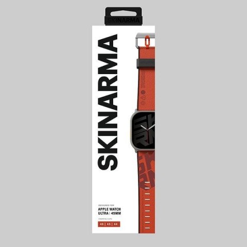 Skinarma pasek Spunk Apple Watch Ultra 1/2/3/4 49mm pomarańczowy/orange