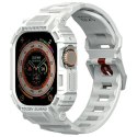 Skinarma pasek+etui Mecha 2in1 Apple Watch 49mm jasno szary/light grey