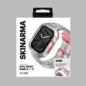 Skinarma pasek+etui Saido 2in1 Apple Watch 45/44mm przezroczysty/clear