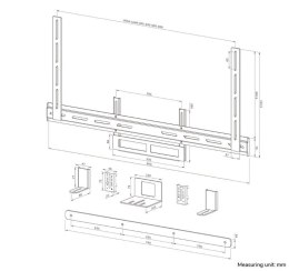 Uchwyt AV2-500BL