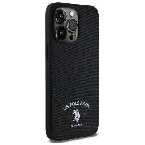 US Polo USHCP15XPARK iPhone 15 Pro Max 6,7" czarny/black Printed DH Logo
