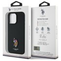 US Polo USHCP15XPEMK iPhone 15 Pro Max 6,7" czarny/black Embroidered DH Color