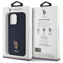 US Polo USHCP15XPEMV iPhone 15 Pro Max 6,7" granatowy/navy Embroidered DH Color