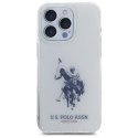 US Polo USHCP15XTPUHRBH iPhone 15 Pro Max 6,7" biały/white Shiny Big Logo