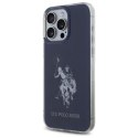 US Polo USHCP15XTPUHRBV iPhone 15 Pro Max 6,7" niebieski/blue Shiny Big Logo