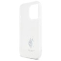 US Polo USHCP15XUSMT iPhone 15 Pro Max 6.7" przezroczysty/transparent IML Printed Double Horse Logo