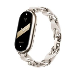 Opaska Smartband 8 Chain Strap White