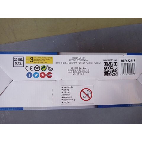 Łyżwy Moltó 31-34 Niebieski Rozsuwany