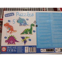 Puzzle dla dzieci Educa Dinozaur 5 Części