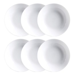 Zestaw naczyń Luminarc Diwali 6 pcs Biały Szkło