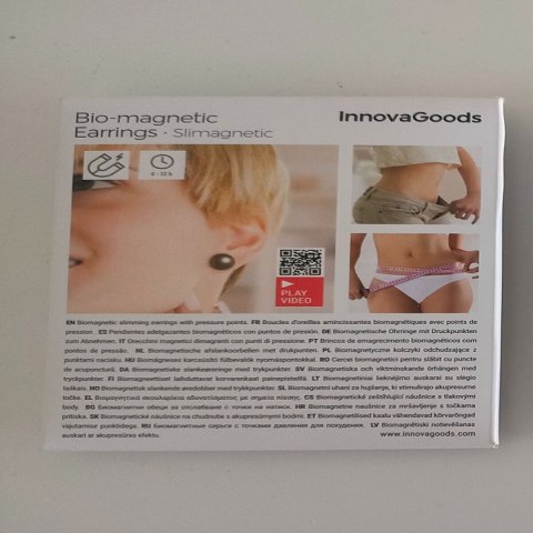 Biomagnetyczne Kolczyki Wyszczuplające Slimagnetic InnovaGoods