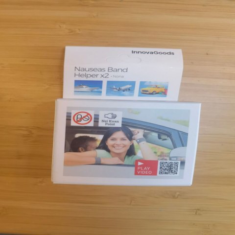 Opaska Przeciw Nudnościom z Punktem Uciskowym Nei-Kuan Nona InnovaGoods (2 Sztuki)