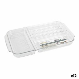 Taca z przegródkami Confortime polistyrenu 30 x 17,7 x 2,6 cm 12 Sztuk (30 x 17 x 2,6 cm)