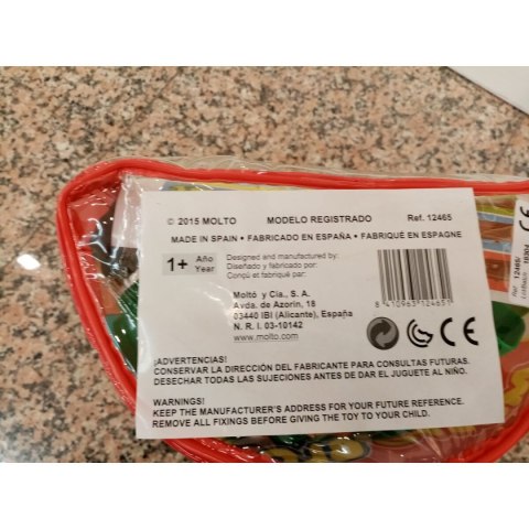 Zestaw do budowania Moltó 12461 80 Części