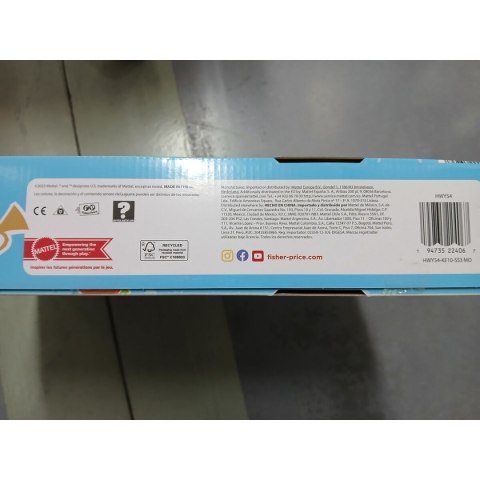 Mata do zabawy Fisher-Price Kick and Play Plastikowy Grzechotka Pianino ES