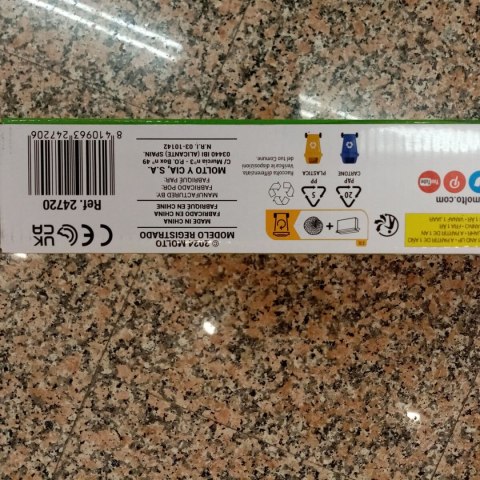 Basen z Piłeczkami Moltó 61,5 x 27,5 x 32,5 cm Kulki x 25 Farma