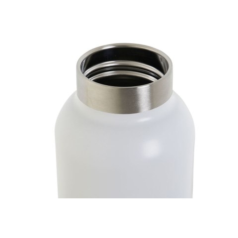 Butelka wody Home ESPRIT Biały Beżowy Naturalny Bambus Stal nierdzewna 500 ml (2 Sztuk)