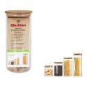 Soik Quttin Bamboo Szkło borokrzemowe Silikon 1,25 L 10,2 x 22,8 cm (12 Sztuk) (9,5 x 21 cm)