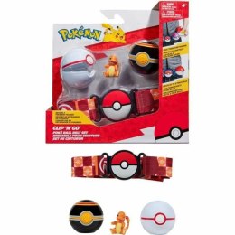 Zestaw figur Pokémon Clip 'N' Go - Charmander 5 cm 5 Części