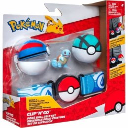 Zestaw figur Pokémon Clip 'N' Go - Squirtle 5 cm 5 Części