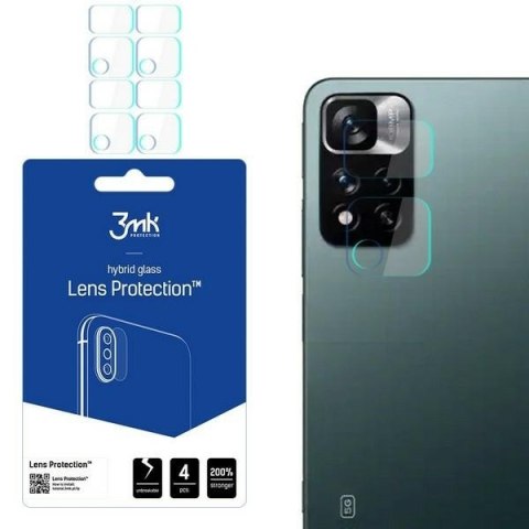 3MK Lens Protect Xiaomi Redmi Note 11 Pro 5G Ochrona na obiektyw aparatu 4szt