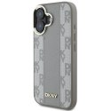 DKNY DKHMP16SPCPVSLE iPhone 166.1" beżowy/beige hardcase Checkered Pattern Magsafe