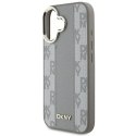 DKNY DKHMP16SPCPVSLE iPhone 166.1" beżowy/beige hardcase Checkered Pattern Magsafe