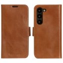 Etui dbramante 1928 Lynge 2w1 Wallet do Samsung Galaxy S23 brązowy/brown