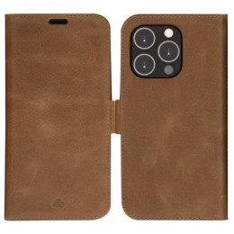 Etui dbramante 1928 Lynge 2w1 Wallet do iPhone 14 Pro brązowy/brown