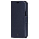 Etui dbramante 1928 New York 2w1 Wallet do iPhone 14 niebieski/marine blue